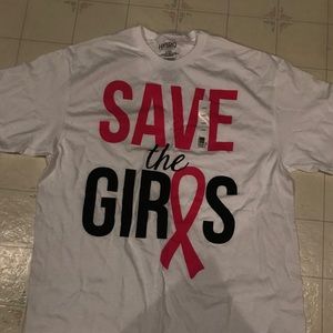 Breast cancer tshirt tee shirt size L